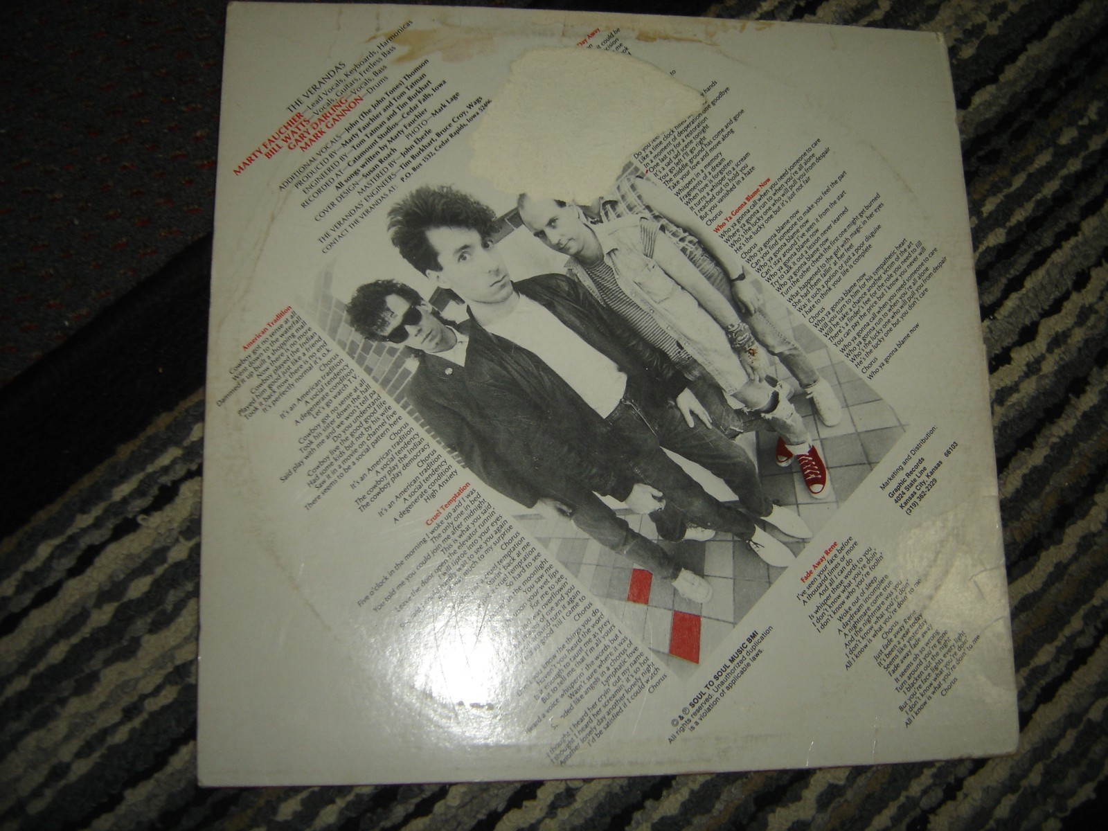 Julian Lennon - Mr. Jordan 1989 USA Orig. Vinyl LP Lyrics E/E