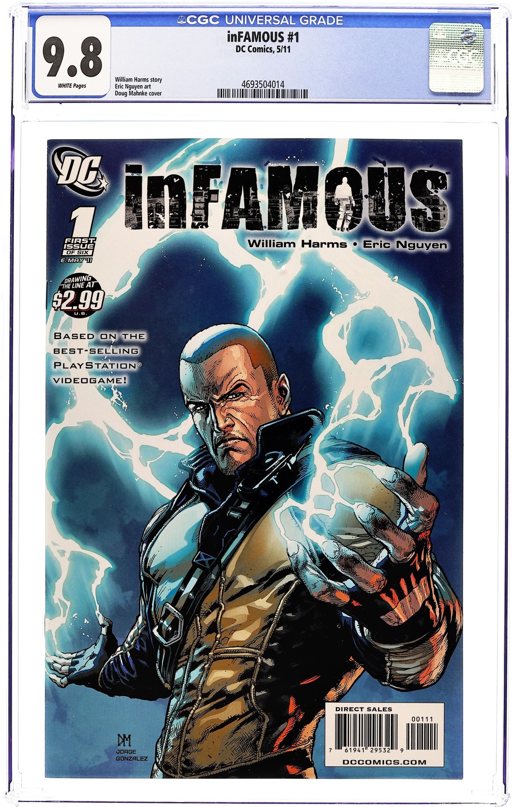 Infamous #1 CGC 9.8 2011 4693504014