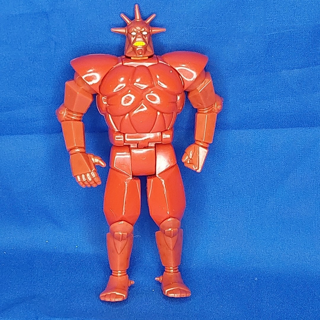 Modellino Kenner Telepix Silverhawks MonStar 1986 rosso testa ribaltabile posabile
