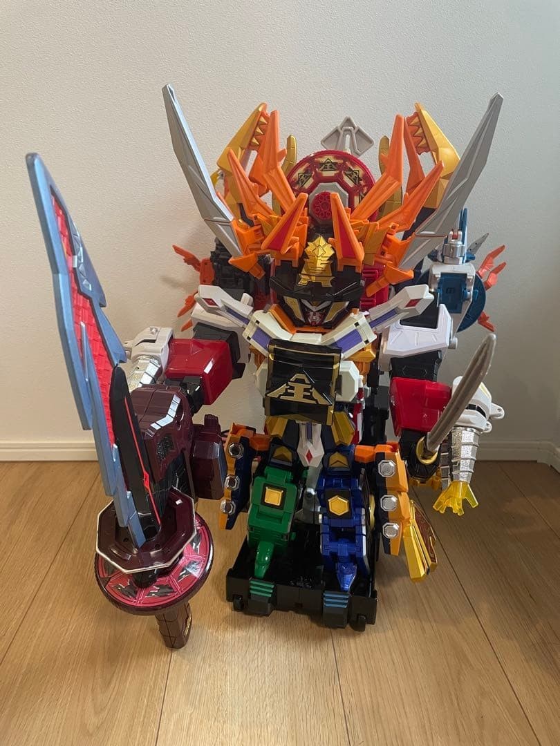 Power Rangers Samurai Shinkenger DX Ultra Megazord SamuraiHaOh Set Origami