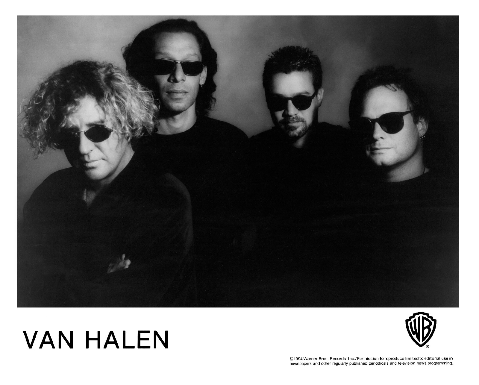 Van Halen - Promo Photo 1994 - Balance - For Unlawful Carnal Knowledge - Eddie