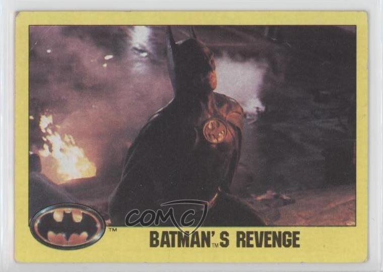 1989 Topps Batman Batman 's Revenge #261 5cb