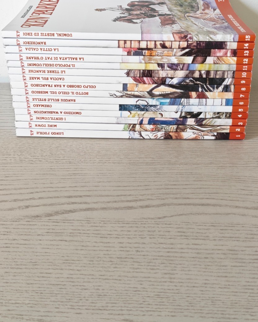 Ken Parker collezione dal nr.1 al nr.15 Sergio Bonelli Editore