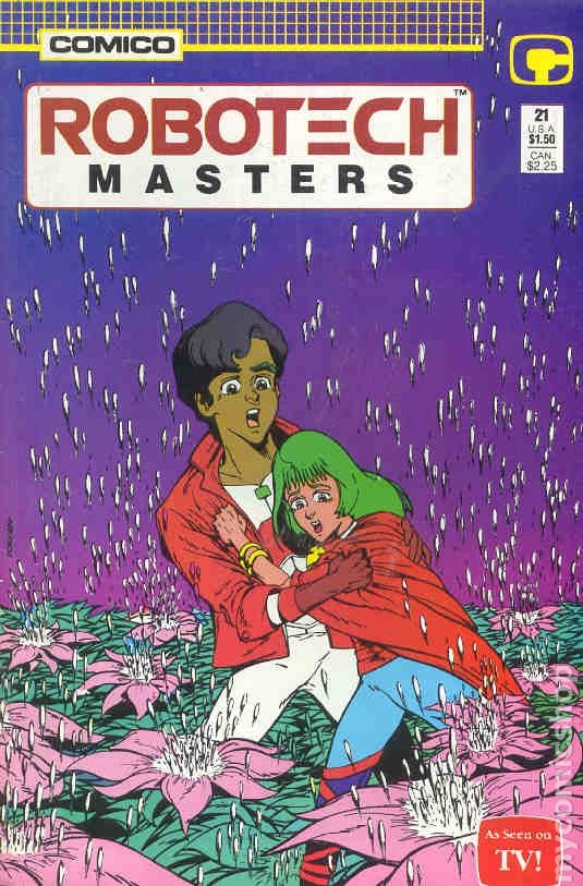 Robotech Masters #21 VF+ 8.5 1988 Immagine Stock