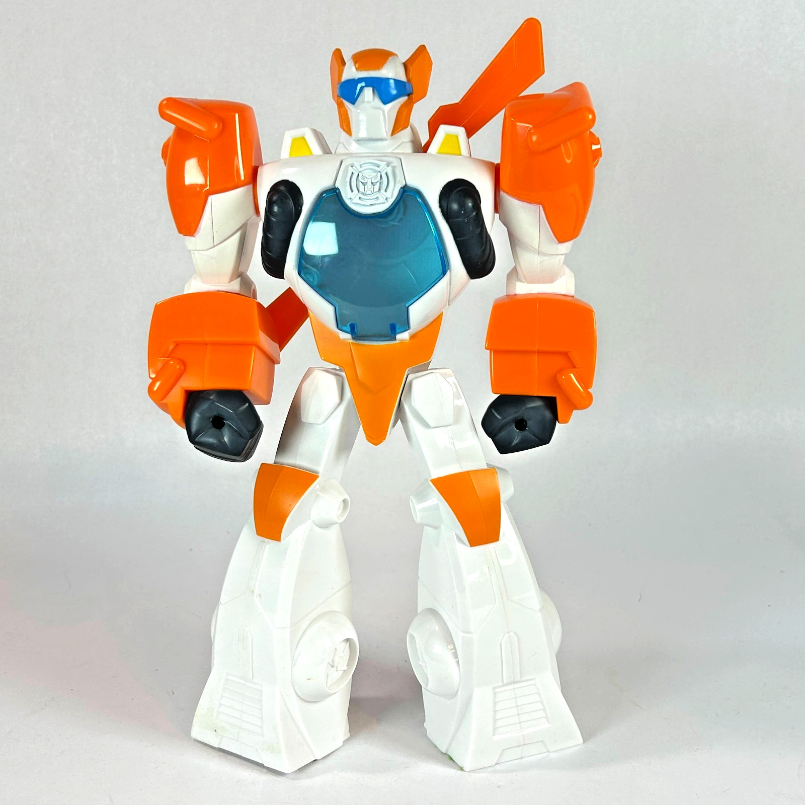 Transformers Rescue Bots Blades the Flight-Bot Modellino 10" Arancione Bianco