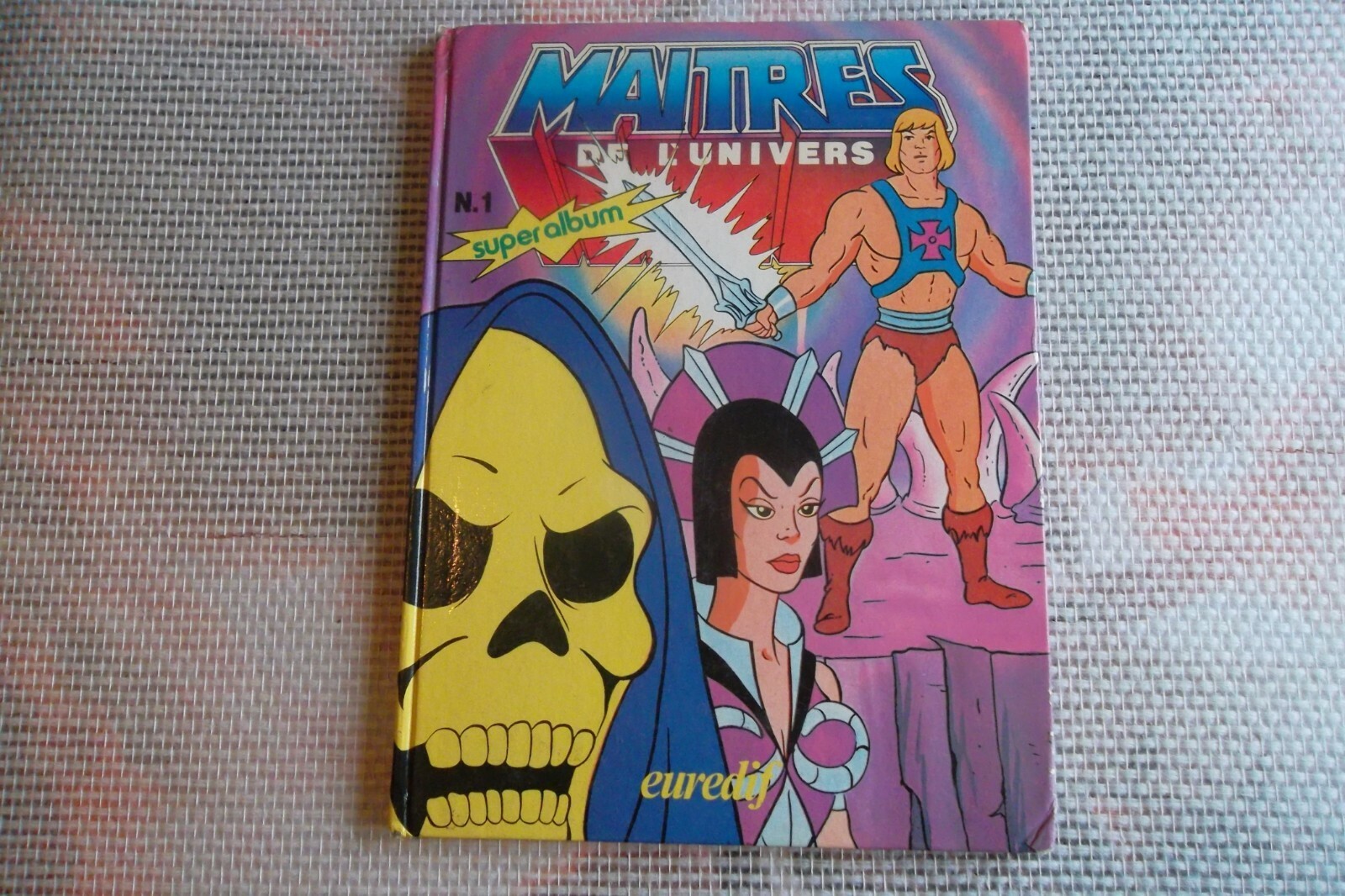 Masters of the Universe No. 1 / Euredif Editions Super Album "Skeletor's Trap"