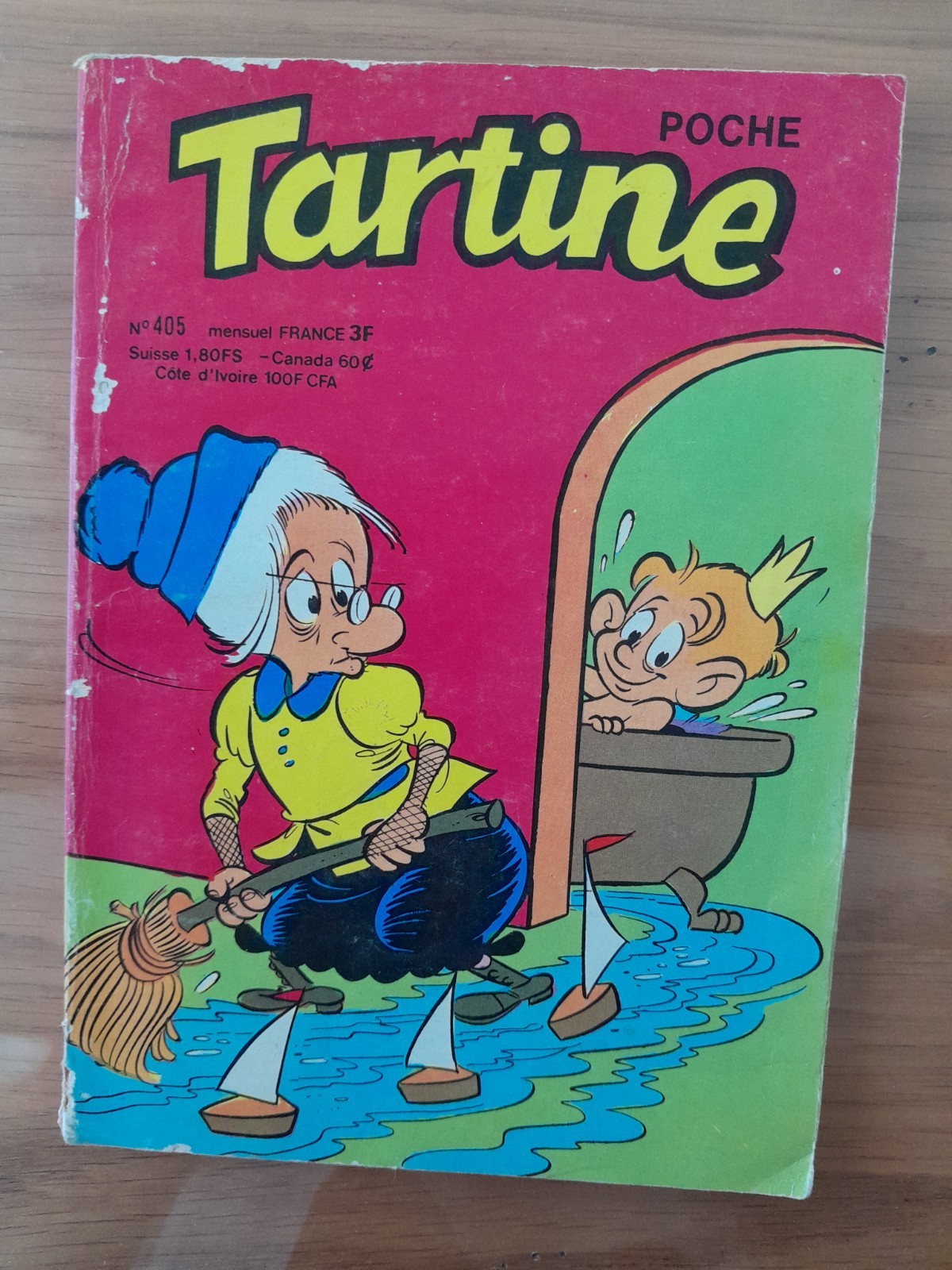 TARTINE POCHE    N°405     ED.OCCIDENT    1978     BE