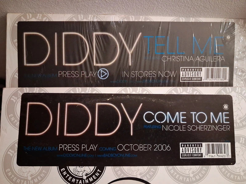 Bundle 2× Diddy 12' feat Nicole Scherzinger & Christina Aguilera