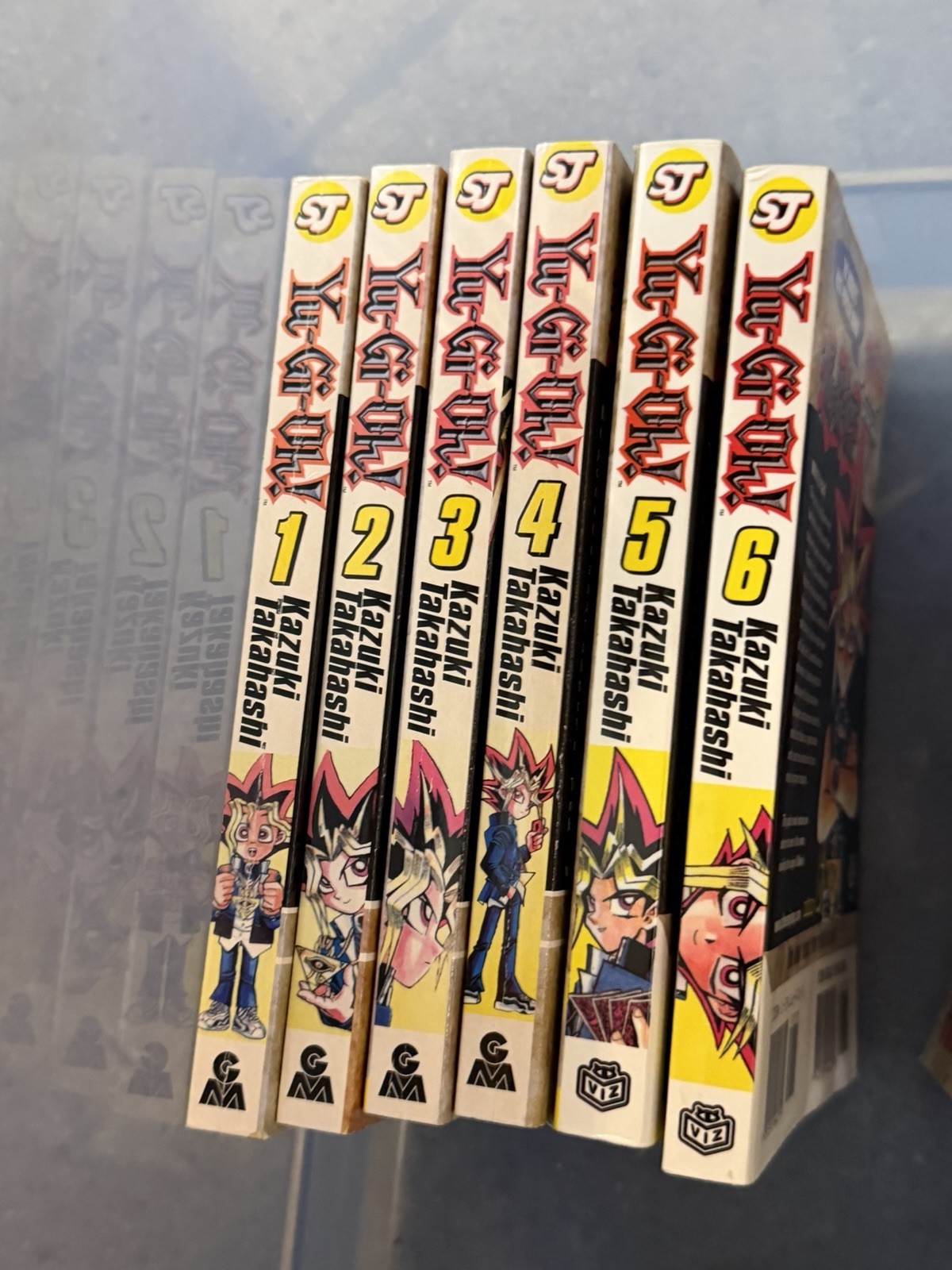 Yu-Gi-Oh! Lotto Manga Volumi 1-6 Shonen Jump Kazuki Takahashi Inglese