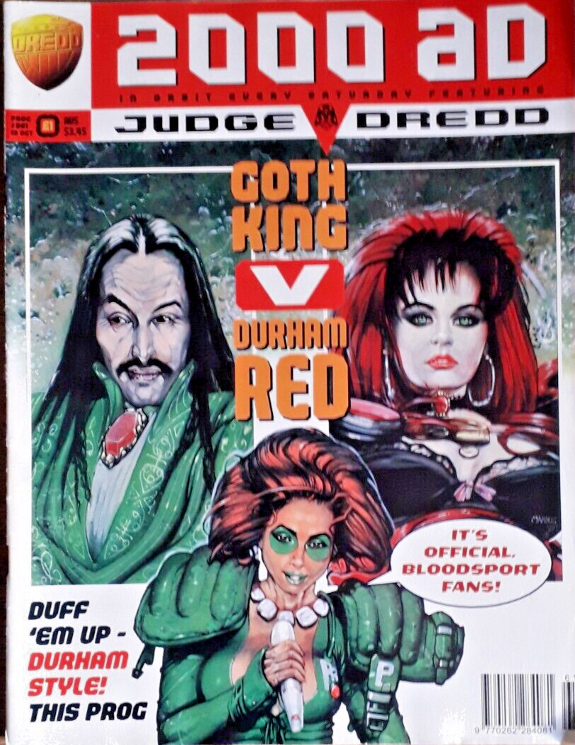 2000 AD Featuring Judge Dredd Magazine issue 961, 13 October 1995.