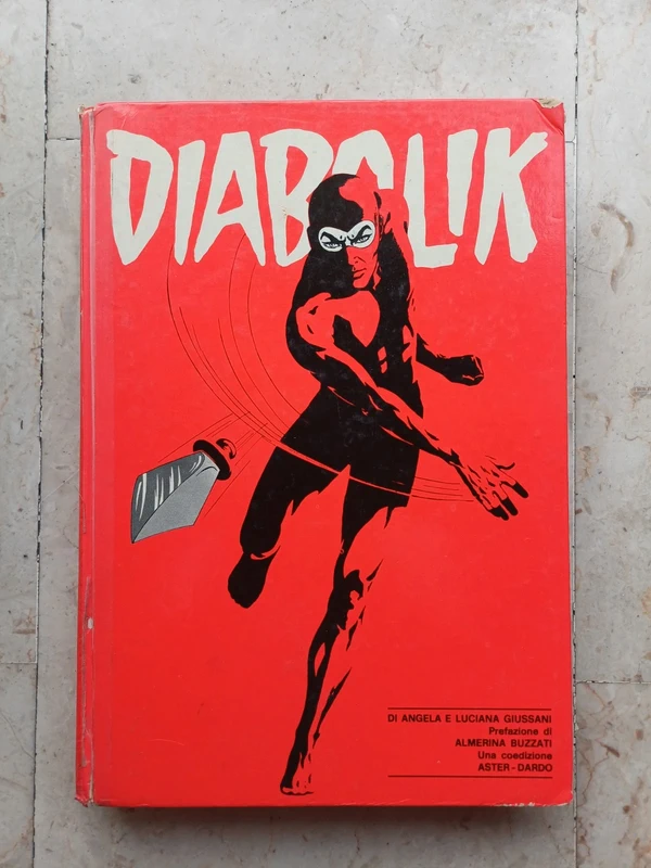 Diabolik librone rosso "il caso" originale 1974 Alfredo Castelli