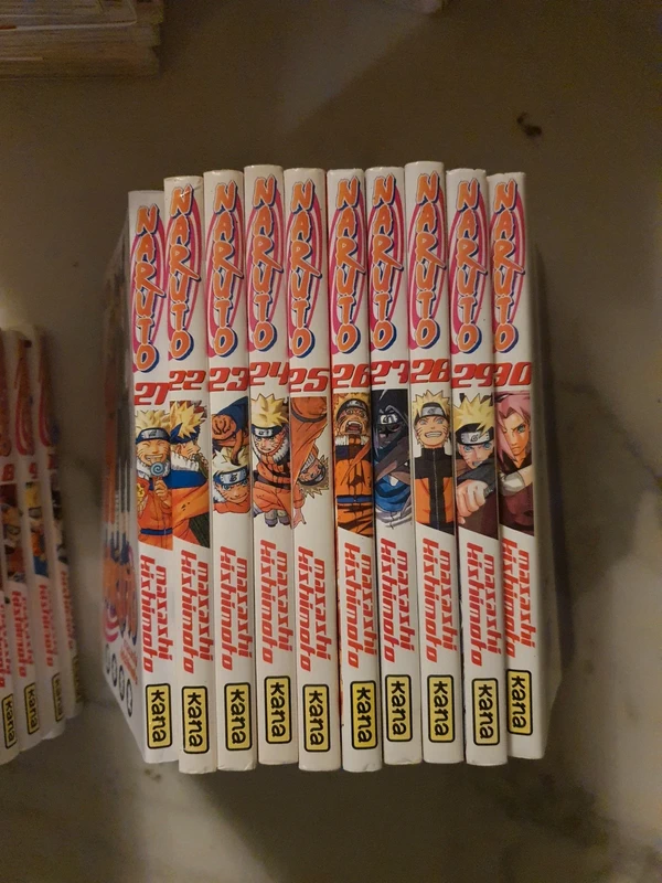 Naruto tome 21 à 30