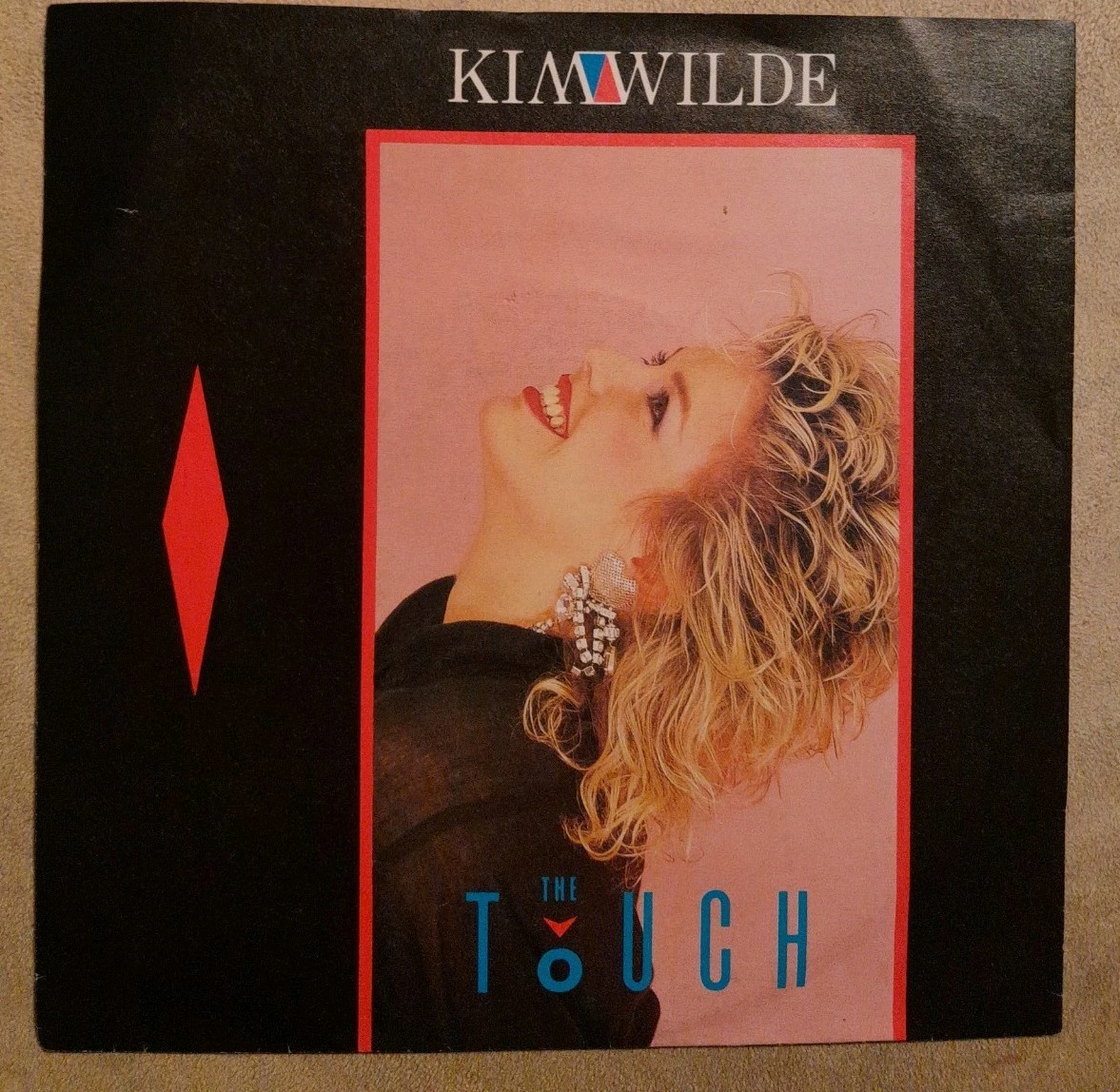 Vinyl Single Kim Wilde- The Touch MCA Records 1984 Vinyl VG+++