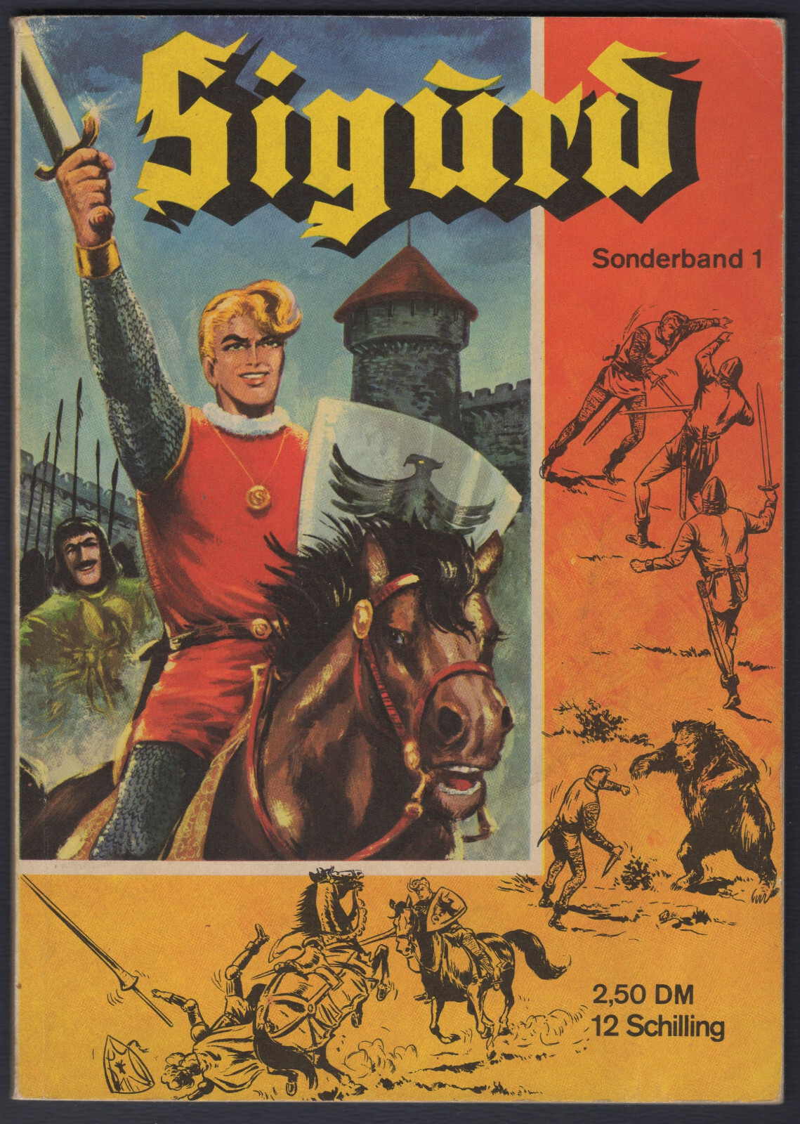 SIGURD 1965 - Volume speciale originale 1 - Editore Lehning, 52 pagine, ottimo