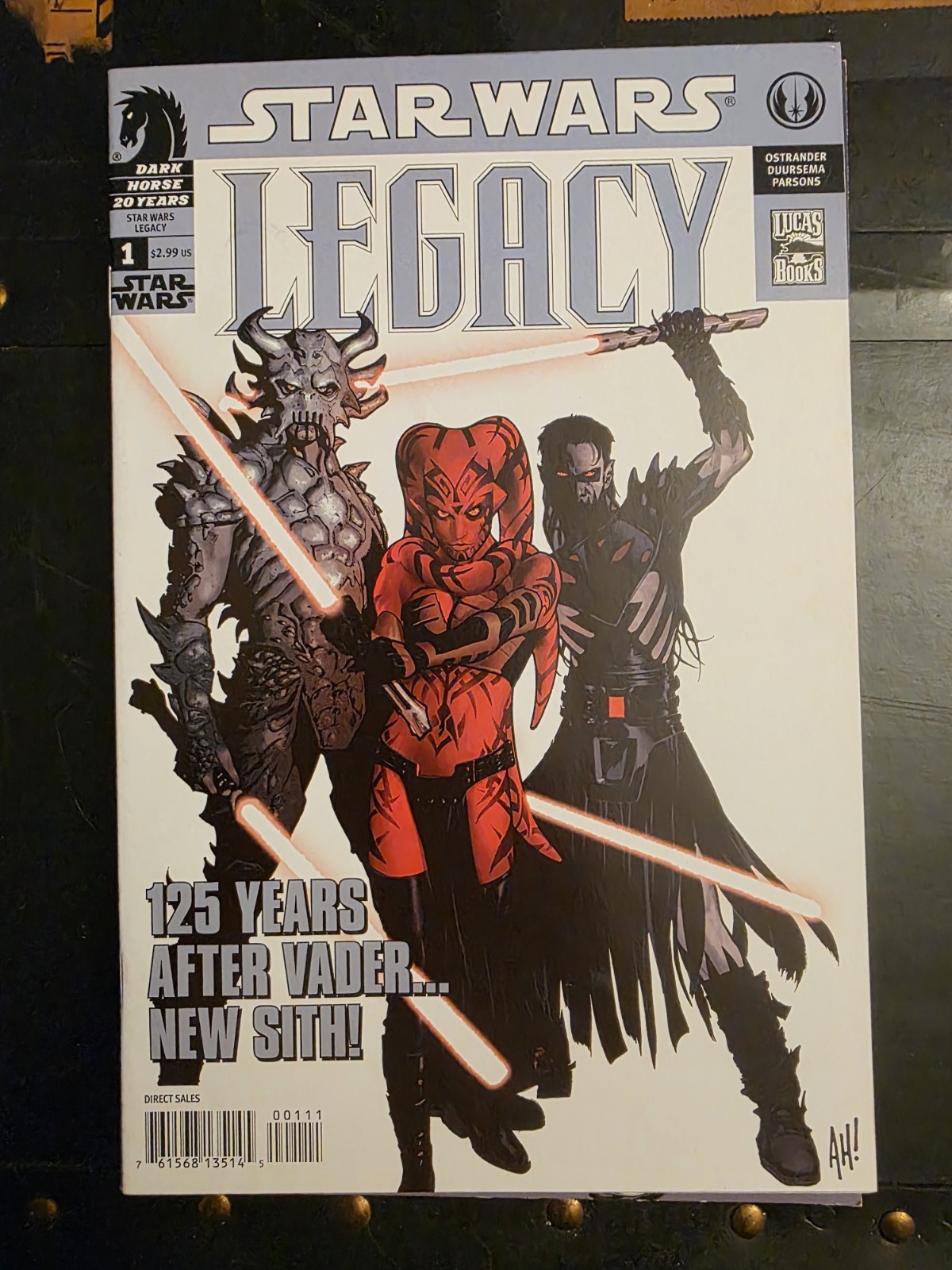 Star Wars Legacy #1 terza stampa