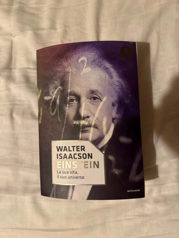 Libro biografia di Einstein