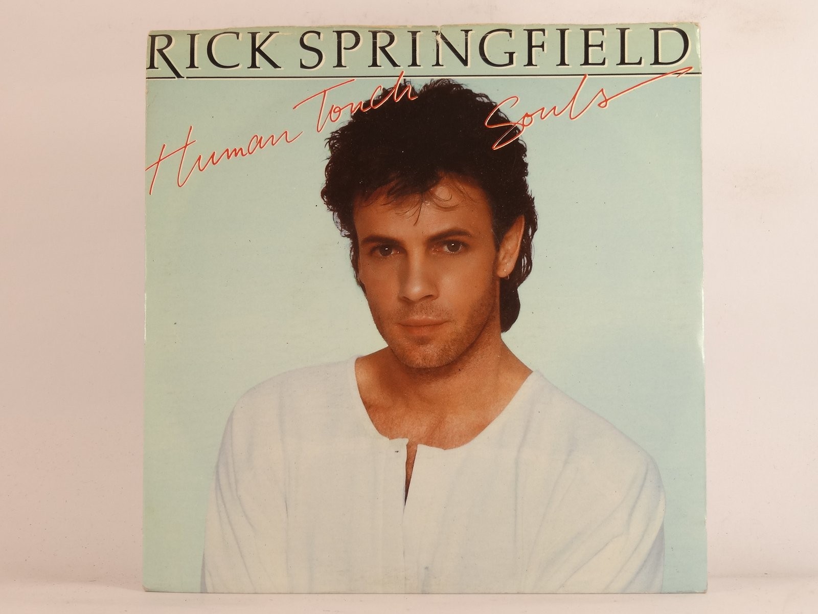 RICK SPRINGFIELD HUMAN TOUCH (107) 2 Track 7" Single including Picture Sleeve RC