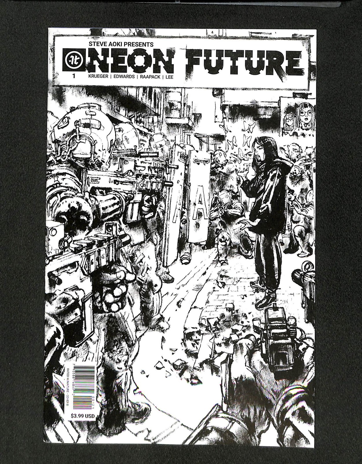 Neon Future (2018) #1 Copertina B Variante Teoria dell'impatto 2018