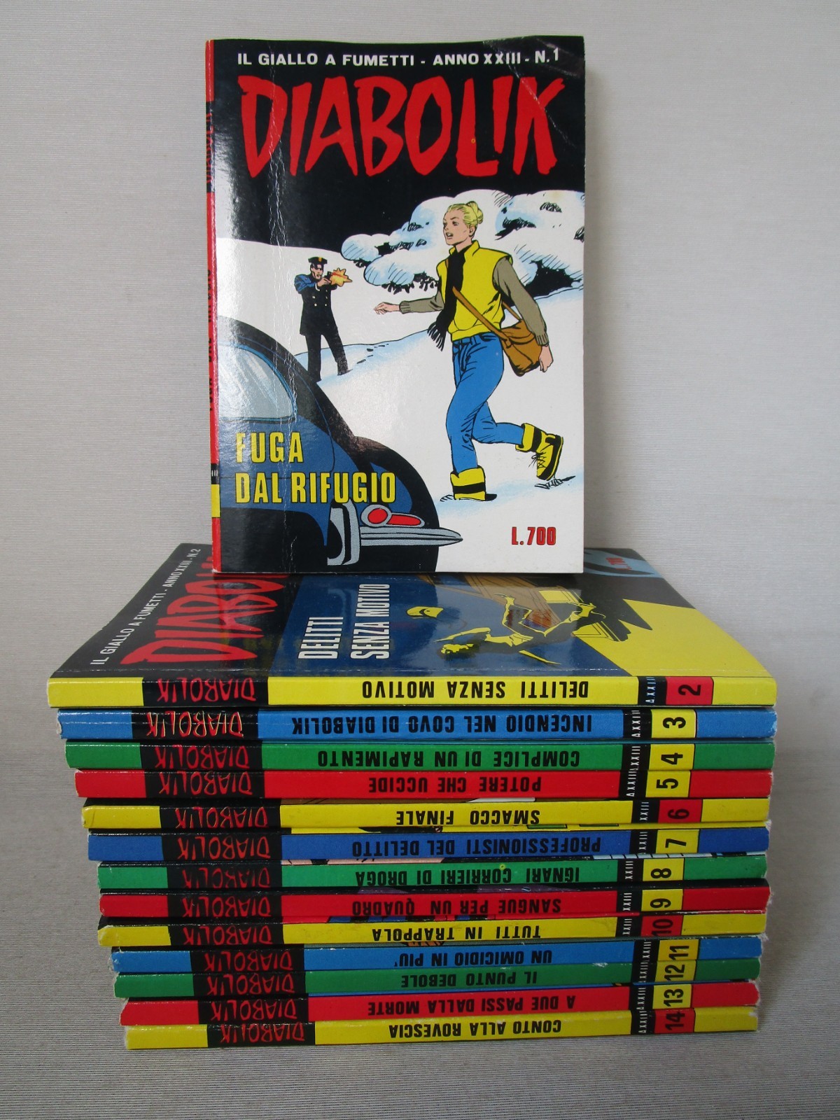 DIABOLIK ANNO 23-XXIII (1984) - COMPLETA 1/14 - QUASI OTTIMI