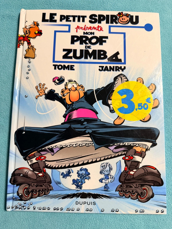 BD Le petit spirou Mon prof de Zumba