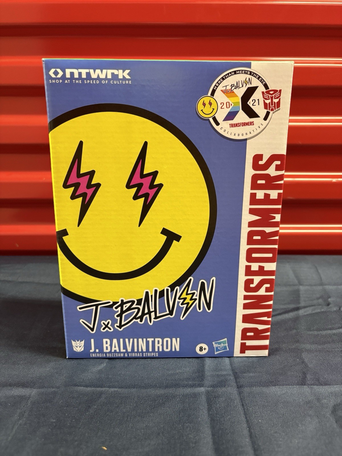 Hasbro Transformers Generations Collaborative J Balvin Balvintron scatola originale