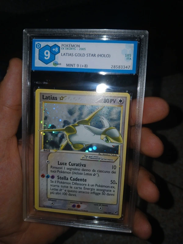 Latias Goldstar 🇮🇹 EX Deoxys - NM/MINT 9
