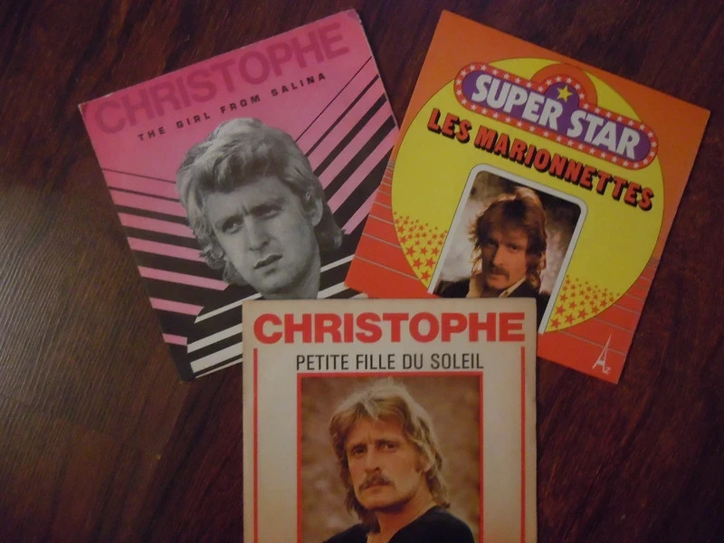 45 tours x 3 - Christophe