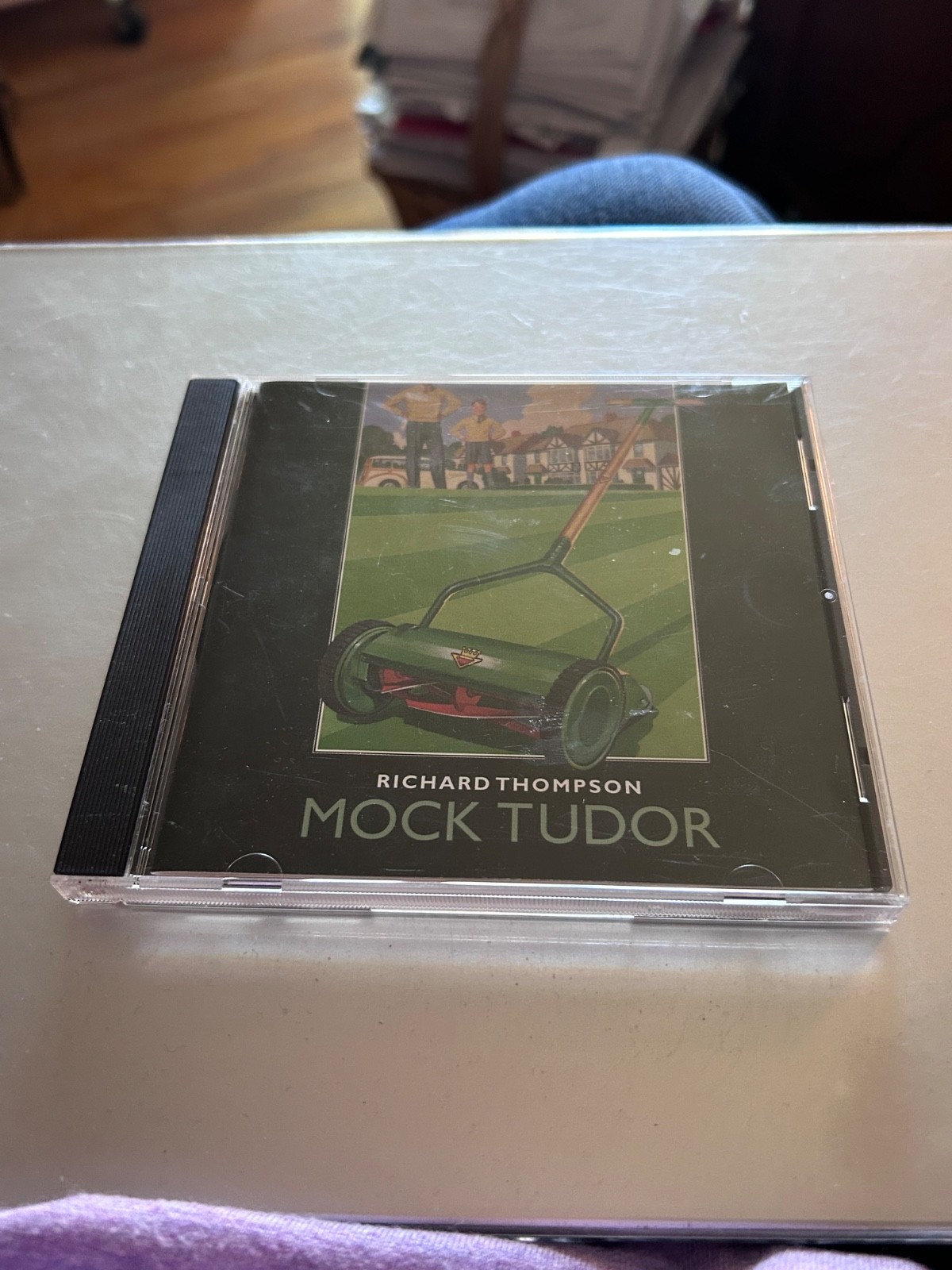 Richard Thompson - Mock Tudor Capitol Records folk rock M- CD and artwork