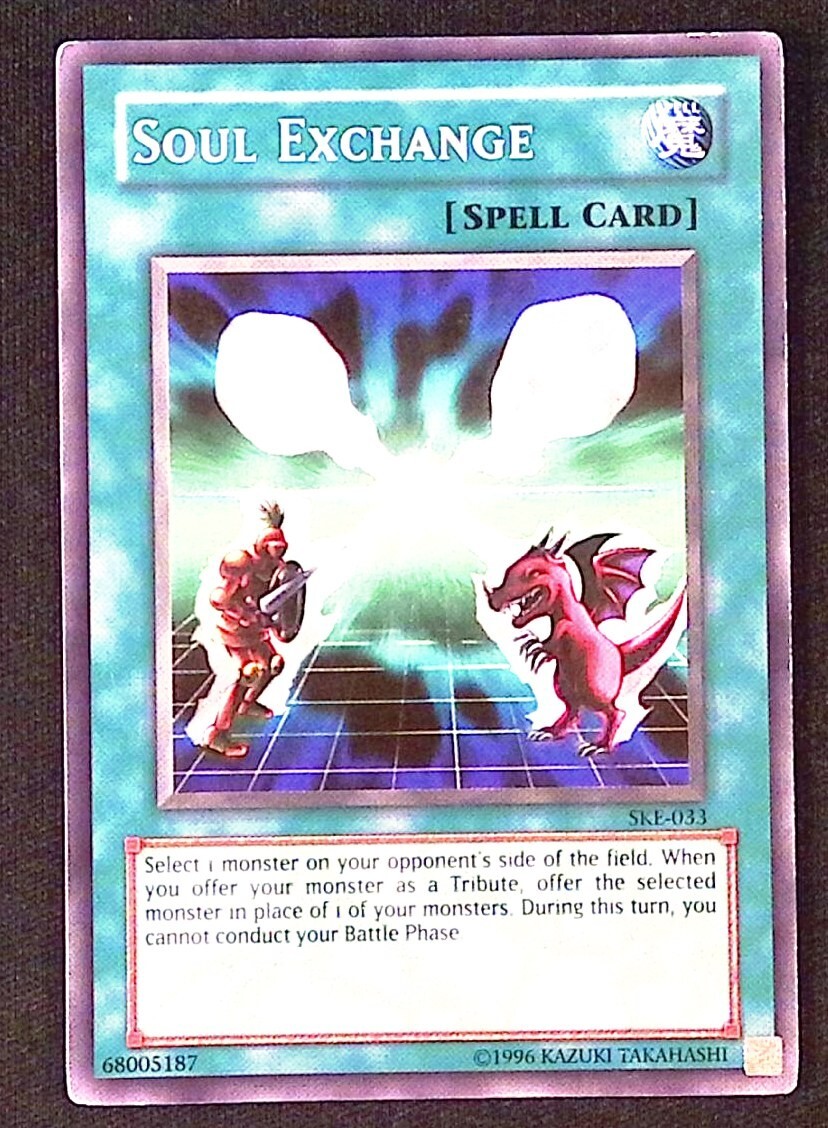 Scambio Anima YuGiOh Starter Deck: Kaiba Evoluzione Incantesimo Comune