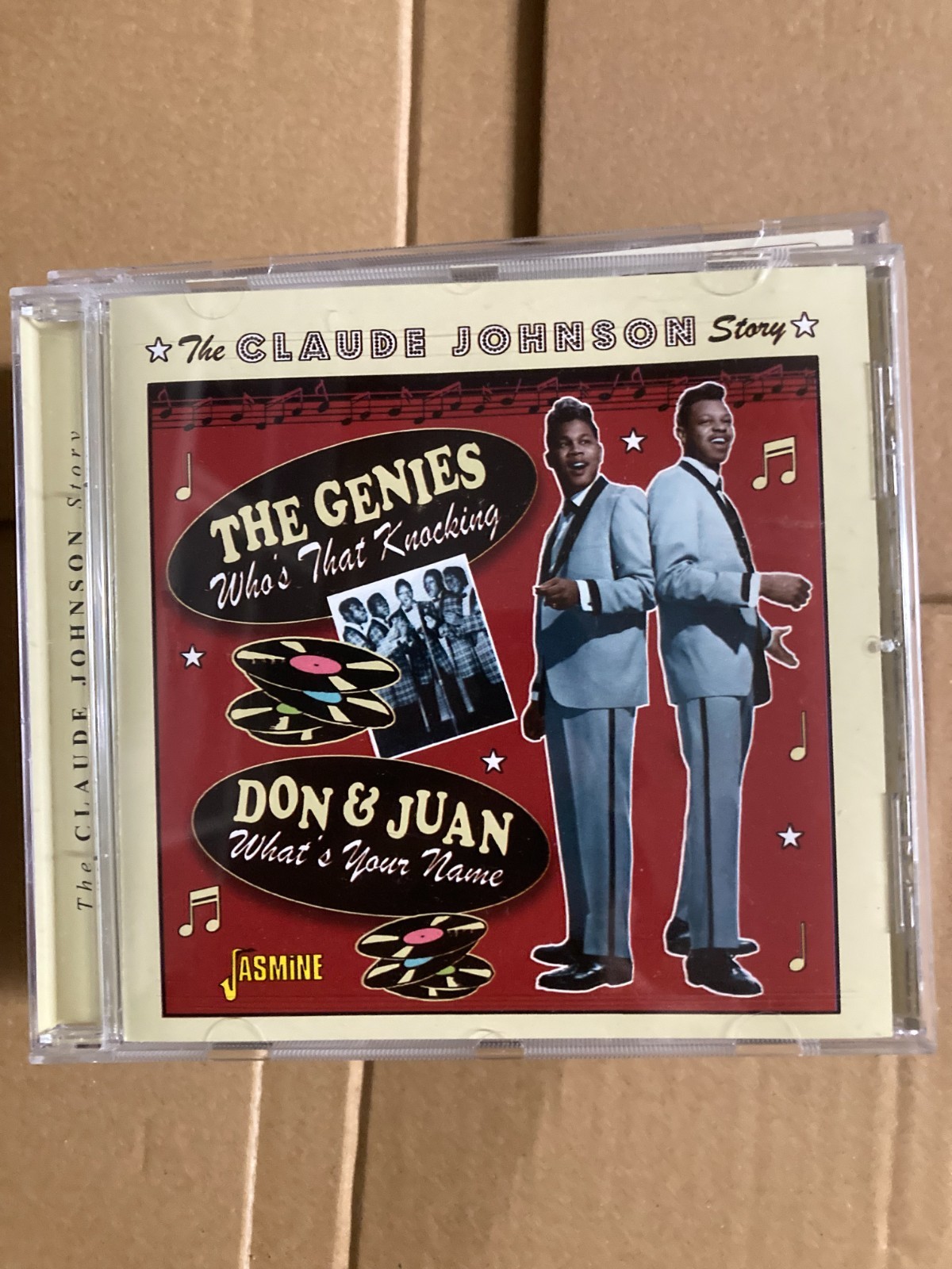 THE GENIES, DON & JUAN THE CLAUDE JOHNSON STORY, CD, JASCD1135 VG+