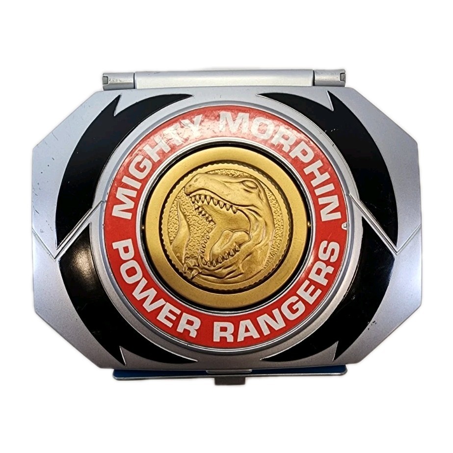 1995 MMPR Mighty Morphin Power Rangers Micro Morpher Playset, Red Ranger T Rex