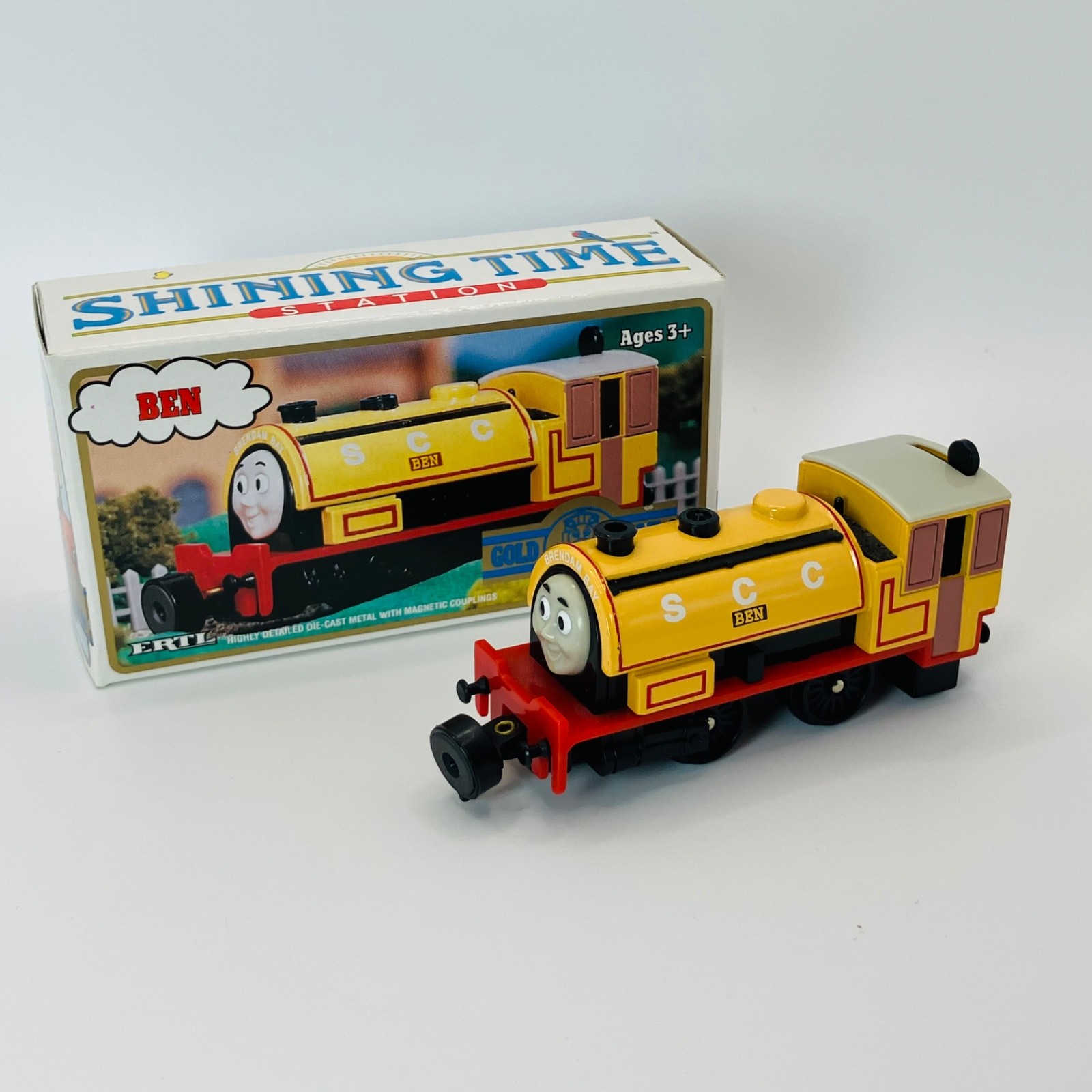 ERTL Shining Time Bandai Tecs BEN Thomas & Friends Diecast Train