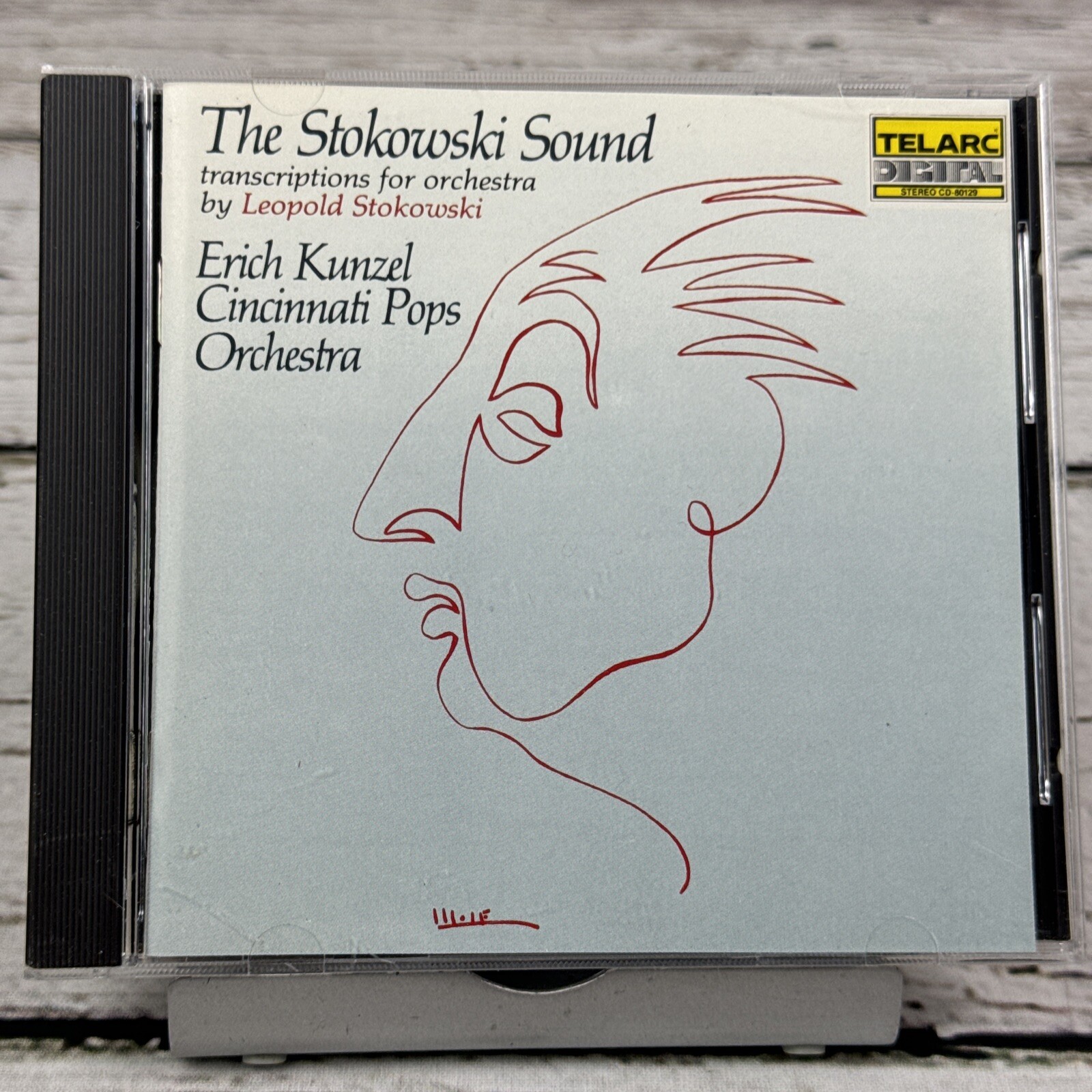 The Stokowski Sound [1986 CD] Leopold Stokowski Cincinnati Pops Orchestra TELARC