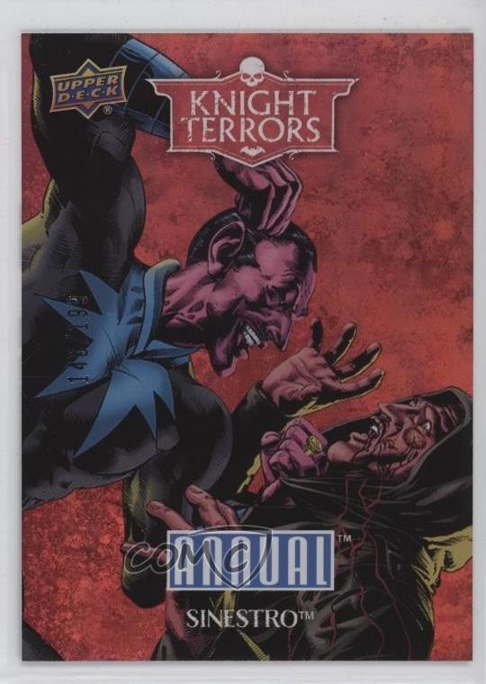 2023-24 Upper Deck DC Annual Knight Terrors Red /199 Sinestro #KT-21 0nr3