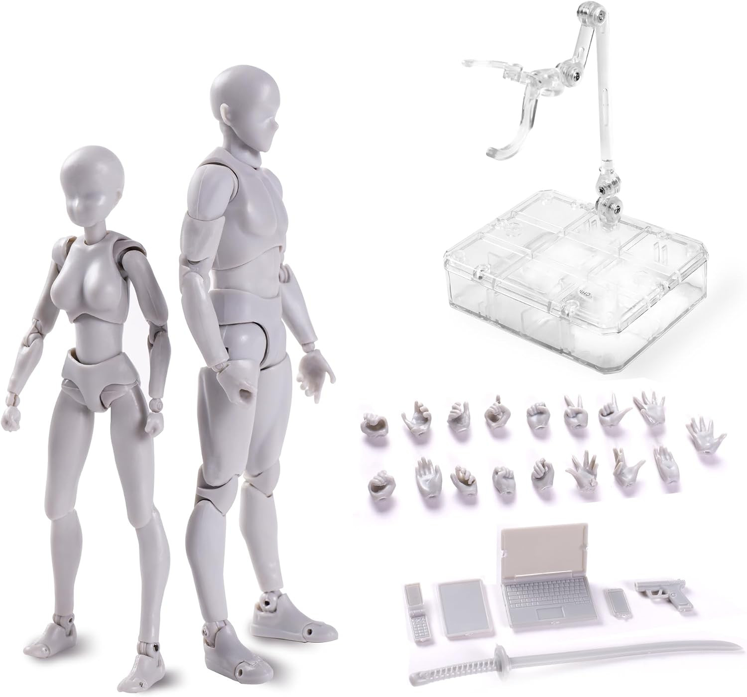 Action Figure Body-Kun & Body-Chan Modellino PVC Strumenti di Disegno per S H