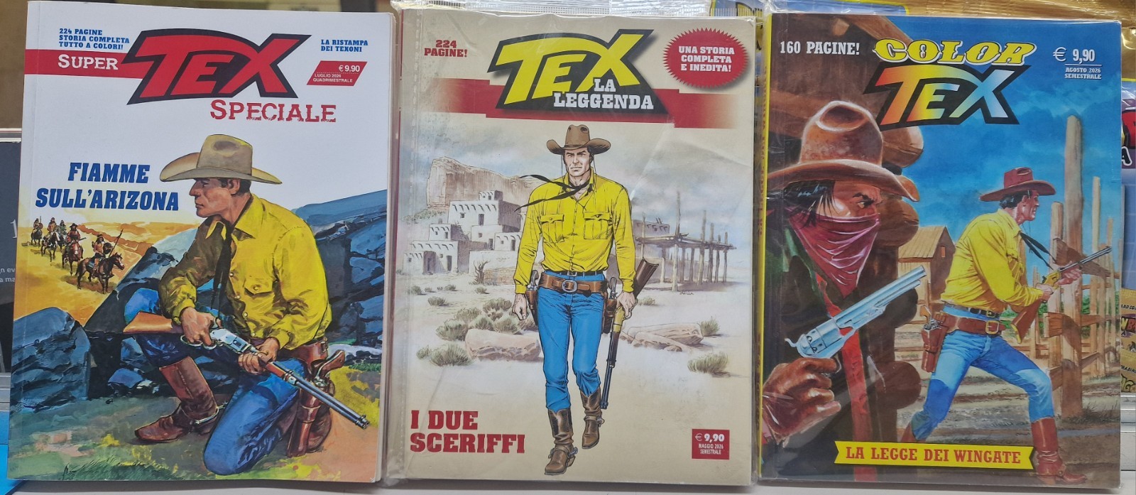 Tex lotto 3 fumetti: Color Tex, Tex La Leggenda, Tex super Speciale 3 num. 2026