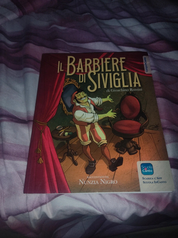 libro "il barbiere di Siviglia"