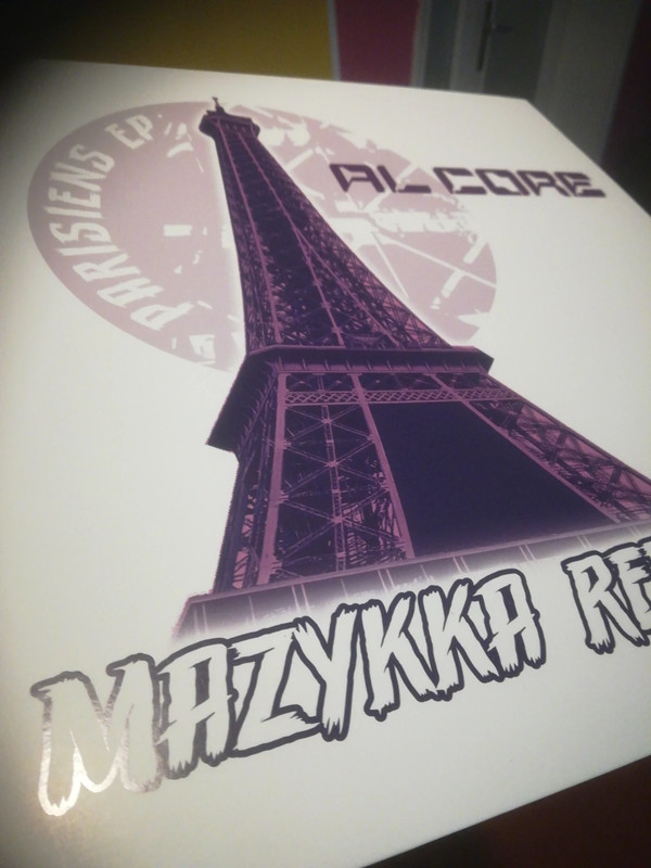 Al Core - Parisiens EP (Beast 19 / Mazykka Reprints -9) 12"Vinyl Oldschool Hardcore France 2002