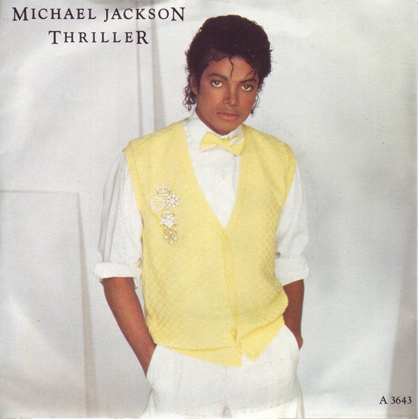 Michael Jackson - Thriller - Used Vinyl Record 7 - G6244z