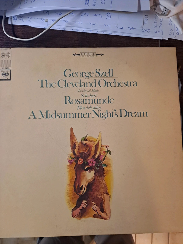 George Szell The Cleveland Orchestra A Midsummer Night's Dream