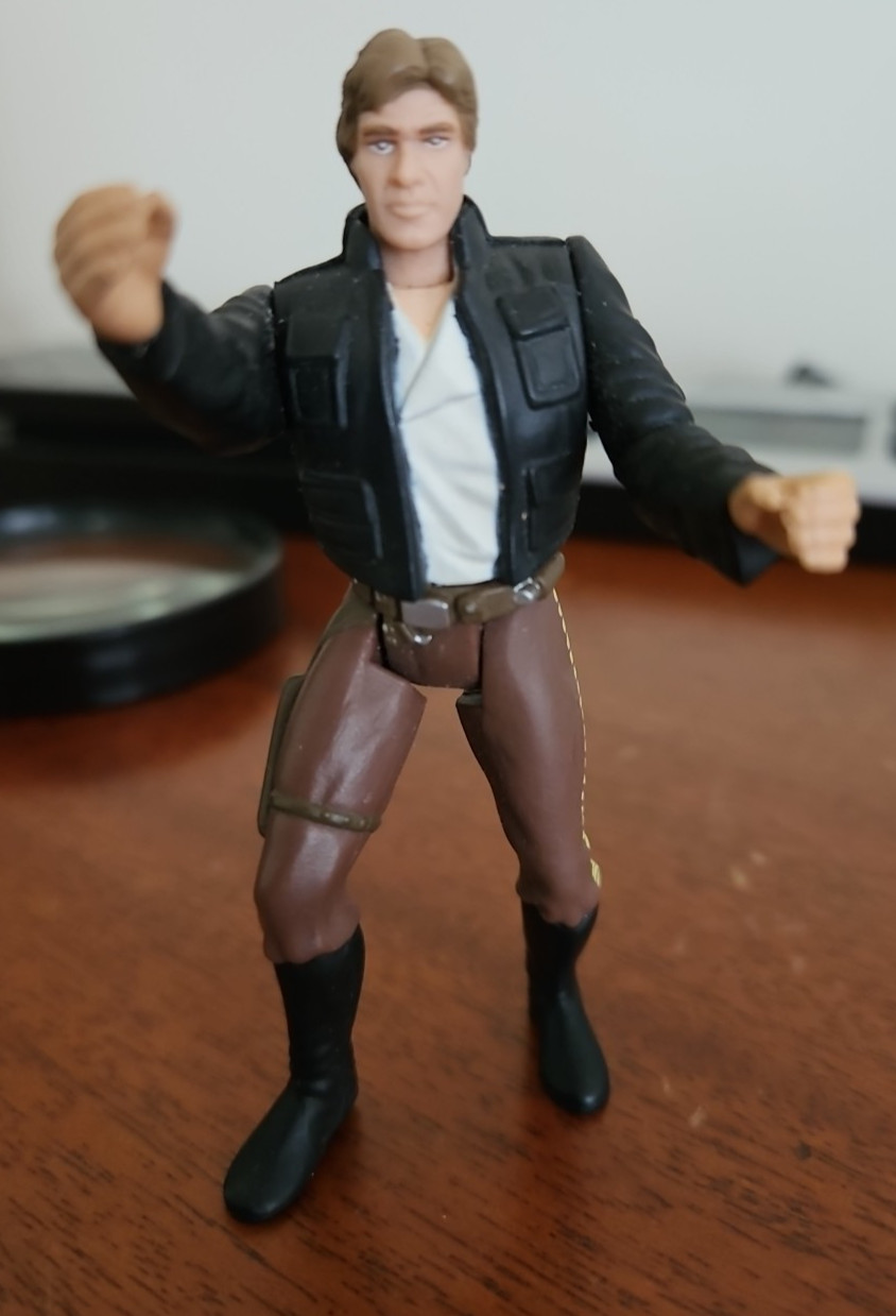 HAN SOLO~ 4” ACTION FIGURE TOY, STAR WARS 