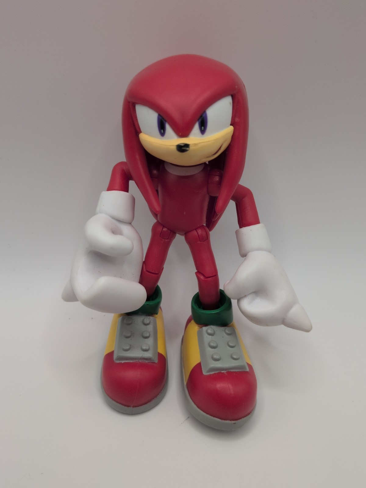 Jazwares Sonic il Riccio 3" Pollici Knuckles Figura Ottime Condizioni Sega