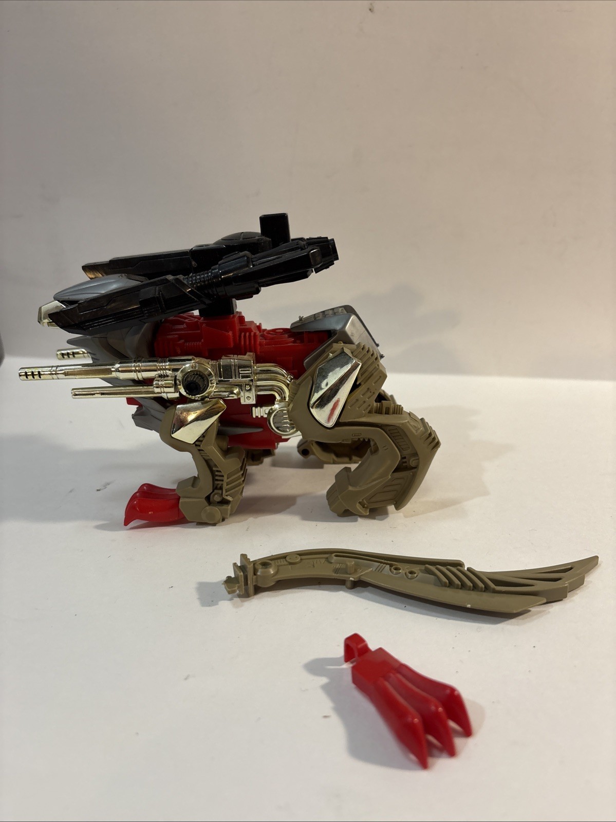 Zoids Battle Cougar # 111 Hasbro Model Kit Motorized Zoid Tomy Incomplete