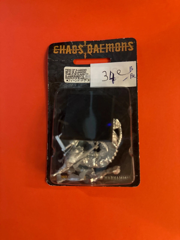 Blister figurine métal bête de slaanesh Gamesworkshop neuf