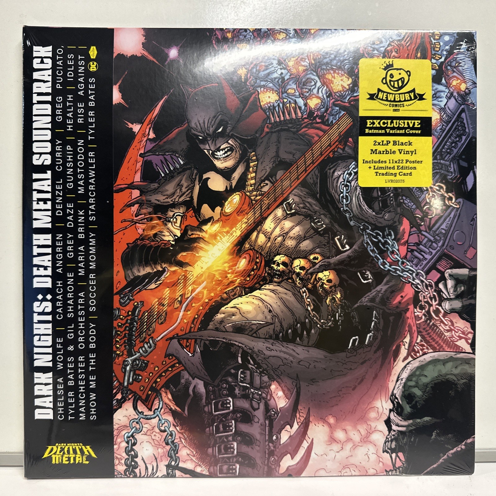 Dark Nights : Death Metal Soundtrack 2 LP Black Marble Color Vinyl Sealed NEW