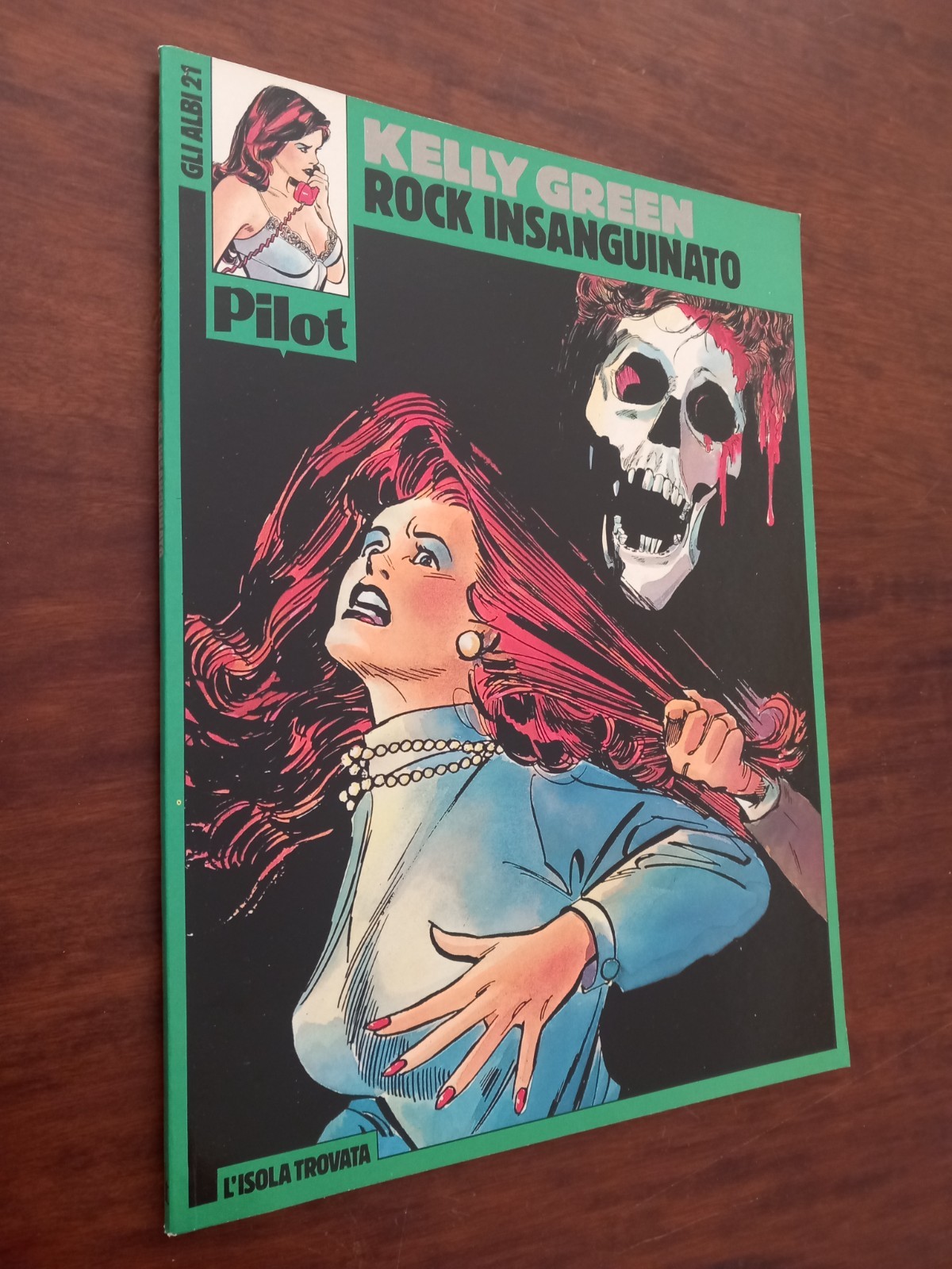 E1 GLI ALBI DI PILOT 21 ROCK INSANGUINATO 1986 BONELLI OTTIMO CVPGA