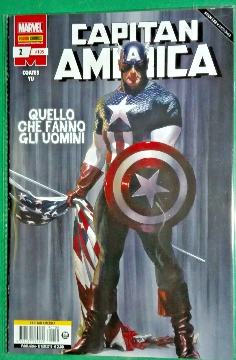 FUMETTO CAPITAN AMERICA,QUELLO CHE FANNO GLI UOMINI  N.2-NEW-EDICOLA-RIF.3086