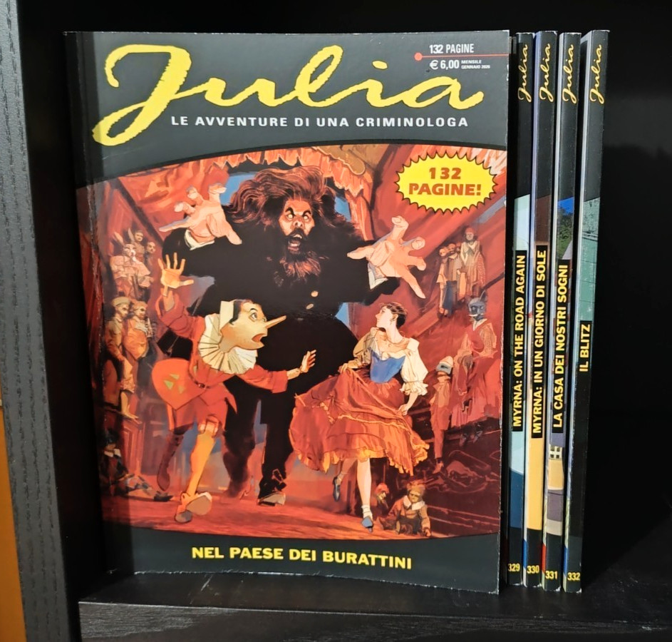 JULIA - LOTTO 5 Albi - 328-329-330-331-332 - Bonelli Editore - MYRNA