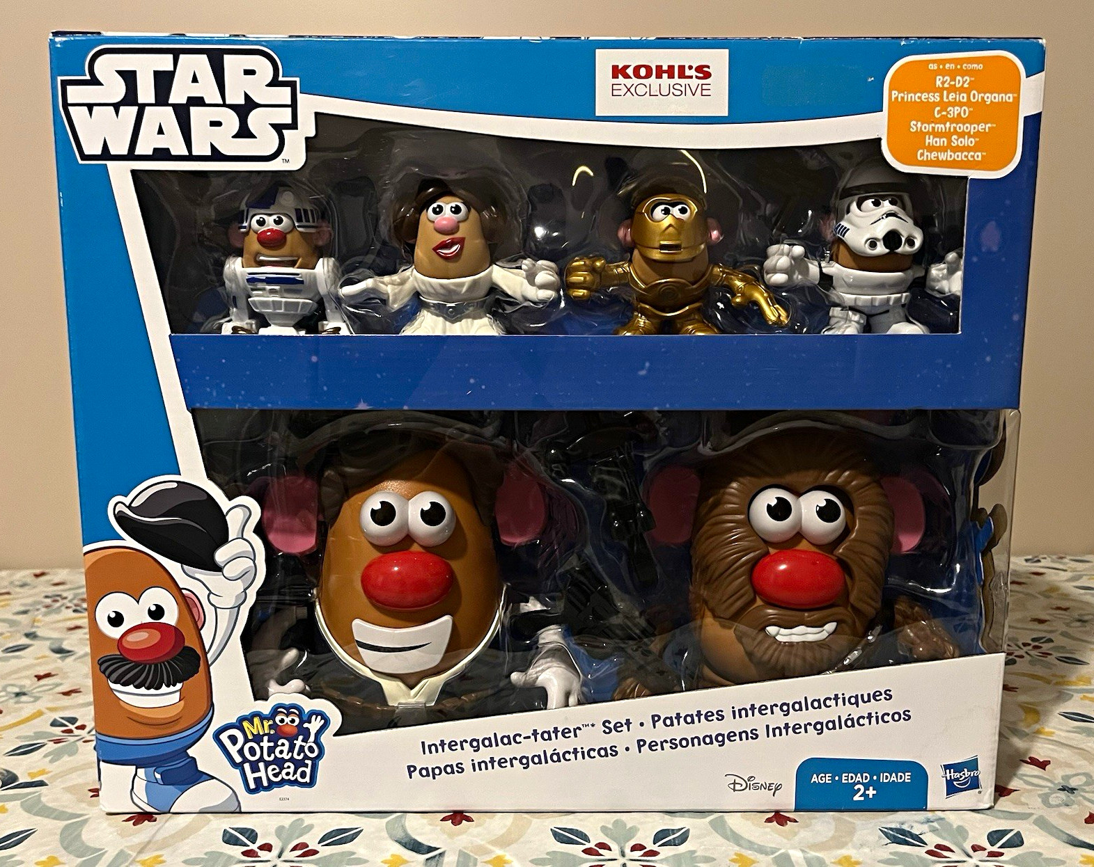 Hasbro Mr. Testa di Patata Star Wars Intergalactic-tater Set Esclusivo Kohl's