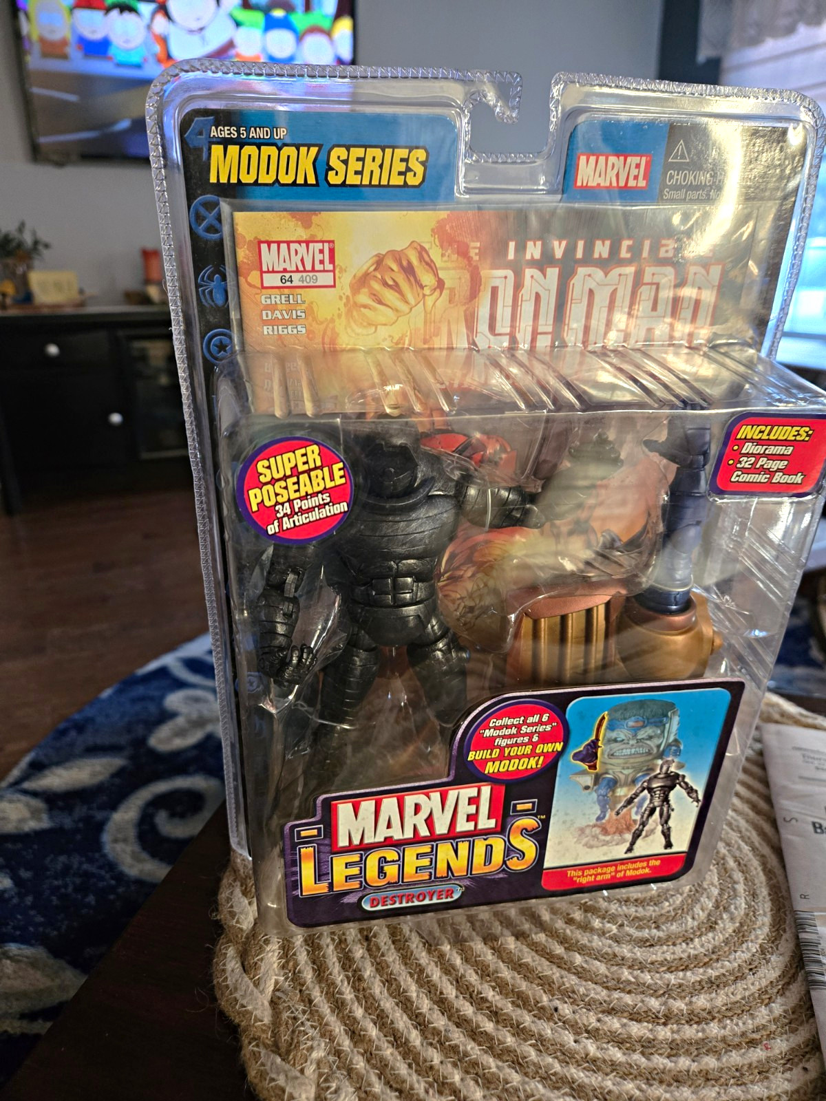 Marvel Legends MODOK Series Destroyer MODOK Action Figure Diorama 32-Page Comic